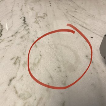 Imperial Marble & Granite - Water staining from a cup left on the counter for about 2 minutes - Countertop Installation Near Me - Essington, Pennsylvania Imperial Marble & Granite - Water staining from a cup left on the counter for about 2 minutes - Countertop Installation Near Me - Essington, Pennsylvania