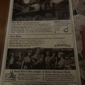 Vampire Cafe - Menu - Cafes Near Me - New Orleans, Louisiana