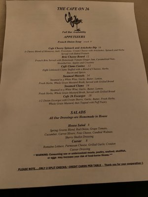 Menu photo 8 The Cafe on 26 Ocean View, DE