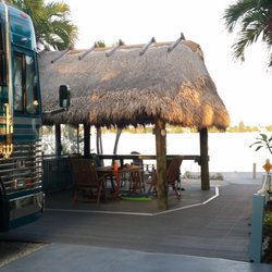 RV Key West - RV Lot Rentals - Lot 69 - private tiki hut, private dock, open water view!