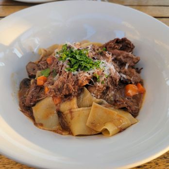 Cucina enoteca Del Mar - Short rib pappardelle - Italian Near Me - Del Mar, California Cucina enoteca Del Mar - Short rib pappardelle - Italian Near Me - Del Mar, California