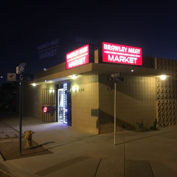 Brawley Meat Market - the outside of the building - Meat Shops Near Me - Brawley, California