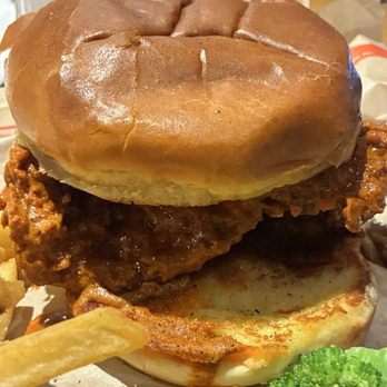 Chili's - Nashville hot chicken sandwich - American Near Me - Bangor, Maine