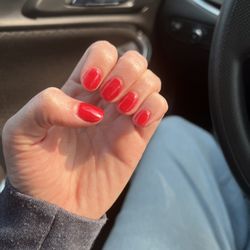 Davi Nails - Dip manicure. Exact shape I wanted, super thin layers and very smooth. 9/11/22