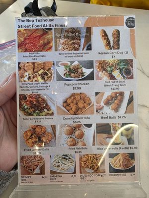 Menu photo 2 The Bep Teahouse - Memphis Memphis, TN Menu photo 2 The Bep Teahouse - Memphis Memphis, TN