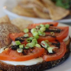 Half order Caprese sandwich