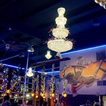 FireHouse Taproom - a chandelier hanging from the ceiling - Bars Near Me - Archdale, North Carolina