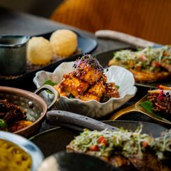 Zahida - Paneer Szechuan and pani puri from our new summer menu
