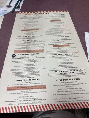 Menu photo 2 Pete's Place Greenacres, FL