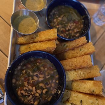 Terlingua - Cornbread + Beans and Escarole for two meat boards - Barbeque Near Me - Portland, Maine Terlingua - Cornbread + Beans and Escarole for two meat boards - Barbeque Near Me - Portland, Maine