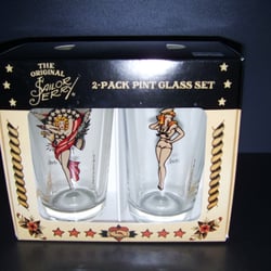 Spitfire Interiors - Sailor Jerry Pint glasses