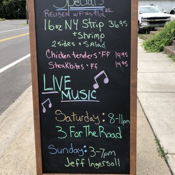The Cleveland House - Sidewalk sign - American Near Me - Cleveland, New York