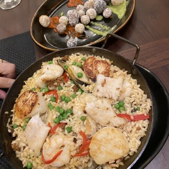 Bolero Restaurante - Paella for 2 and the salty potatoes thing lol - Tapas/Small Plates Near Me - Temecula, California Bolero Restaurante - Paella for 2 and the salty potatoes thing lol - Tapas/Small Plates Near Me - Temecula, California