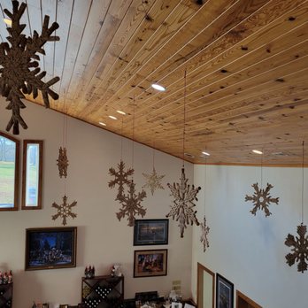 Gray Ghost Vineyards - Cork snowflakes - Wineries Near Me - Amissville, Virginia