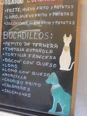 Menu photo 1 Bar Calatrava 10 Madrid, M