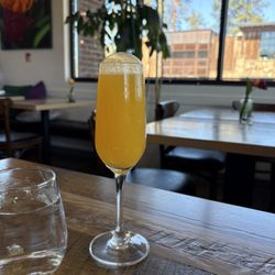 Blissful Spoon - Fresh Orange juice mimosa