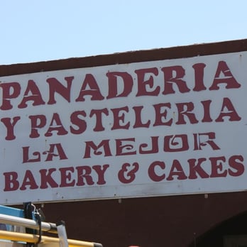 La Mejor - a sign for a bakery - Bakeries Near Me - Phoenix, Arizona