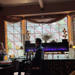 Ambiance is eclectic and one of a kind.