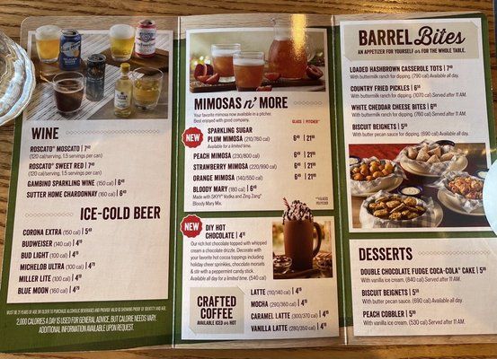 Menu photo 5 Cracker Barrel Old Country Store Yuma, AZ Menu photo 5 Cracker Barrel Old Country Store Yuma, AZ