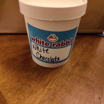 White Rabbit Dessert Experience - Homemade white chocolate ice cream - Desserts Near Me - Rochester, New York White Rabbit Dessert Experience - Homemade white chocolate ice cream - Desserts Near Me - Rochester, New York