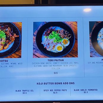 Weapon Ramen - Menu - Ramen Near Me - San Diego, California Weapon Ramen - Menu - Ramen Near Me - San Diego, California