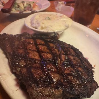 Texas Roadhouse - 16oz ribeye with mashed potatoes - Steakhouses Near Me - Union City, California