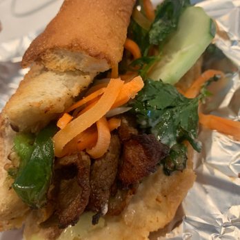 Pho Luca’s - Luca Bahn Mi after I toasted it some more - Vietnamese Near Me - Richmond, Virginia Pho Luca’s - Luca Bahn Mi after I toasted it some more - Vietnamese Near Me - Richmond, Virginia