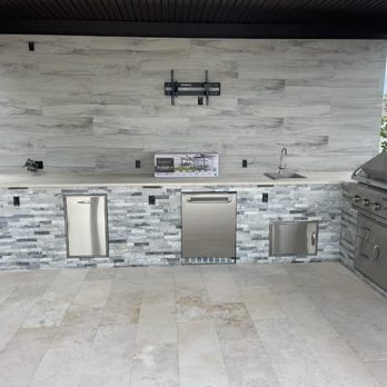 A E and Sons Pool Remodeling - Bbq patio - Pool & Hot Tub Service Near Me
