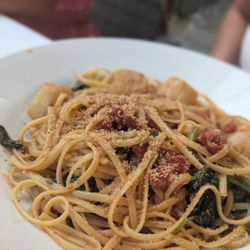 Il Giardino by John Gambino - Pasta with Scallops   - August 2024