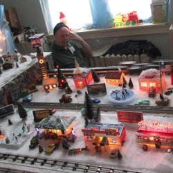 German Christmas Market - Train garden