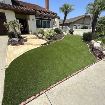 US Turf - After- front yard - Artificial Turf Near Me - San Diego, California US Turf - After- front yard - Artificial Turf Near Me - San Diego, California