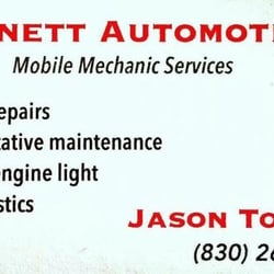 Bennett Automotive Mobile Mechanic