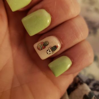 Luminous Nail Studio - Just because I love cactus! - Nail Technicians Near Me - Lancaster, California