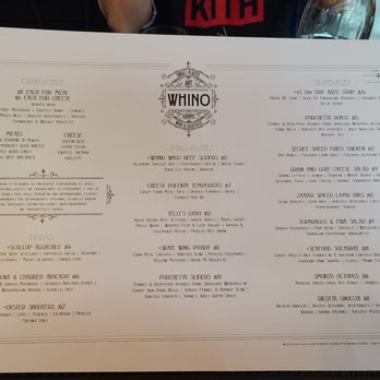 WHINO - Menu - Tapas/Small Plates Near Me - Arlington, Virginia