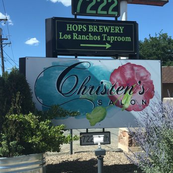 Hops Brewery - Sign at entrance might be hard to miss - Breweries Near Me - Los Ranchos de Albuquerque, New Mexico