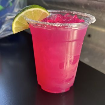 Cantina Del Sol - Prickly Pear Margarita: strong and delicious. - Mexican Near Me - Seattle, Washington