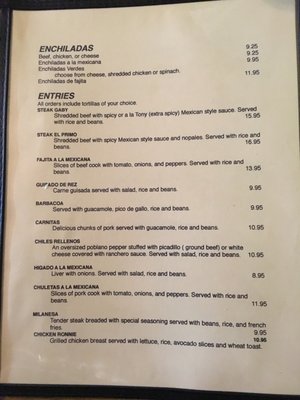 Menu photo 6 Trigos Mexican Houston, TX
