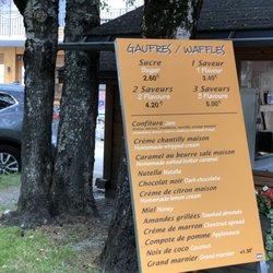 Gaufres - Menu