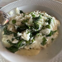 Creamy spinach risotto Creamy spinach risotto