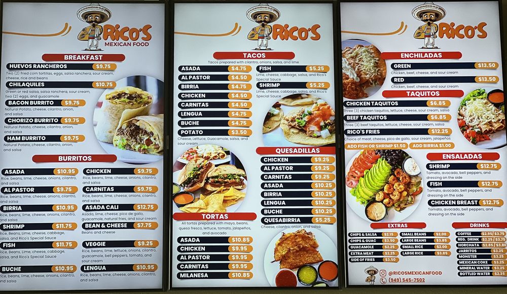 Rico’s Mexican Food