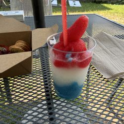 Vandervalk Farm & Winery - Red, white, and blue wine slushie (3 different flavors)