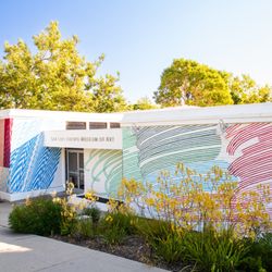 San Luis Obispo Museum of Art - SLOMA's Mission Plaza entrance