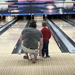 Wheatfield Lanes - First bowling lesson