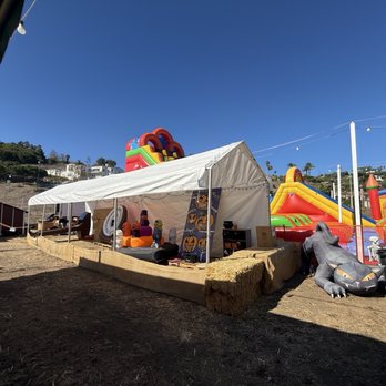 Deluca Farm - Game tent - Pumpkin Patches Near Me - San Pedro, California