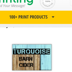 Turquoise Barn Cider
