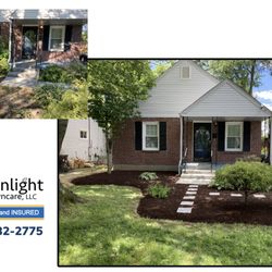 Sunlight Lawncare - Face lifts!
Clean-up and Mulch install