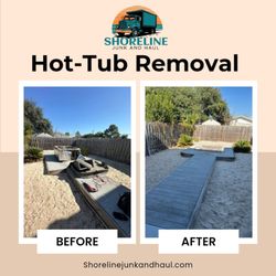 Hot tub removal