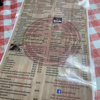 Jazzy’s Diner - Menu - Desserts Near Me - Winter Haven, Florida Jazzy’s Diner - Menu - Desserts Near Me - Winter Haven, Florida