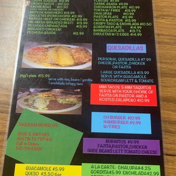 Taqueria Morelos - Mexican Near Me - Austin, Texas