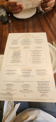 Menu photo 4 Alexxa's Las Vegas, NV